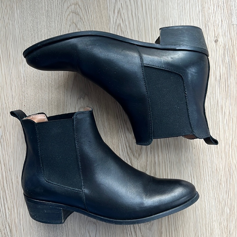 Steve Madden Black Ankle Boots